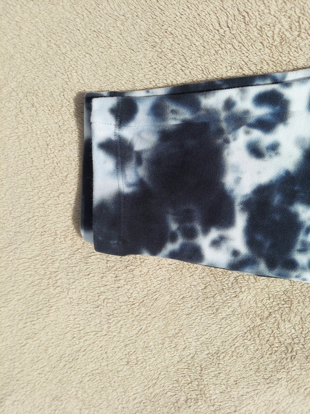 525 America Blue/Black & White Tie-Dye Cotton Joggers Womens Size XS NWT Cozy - Picture 8 of 9